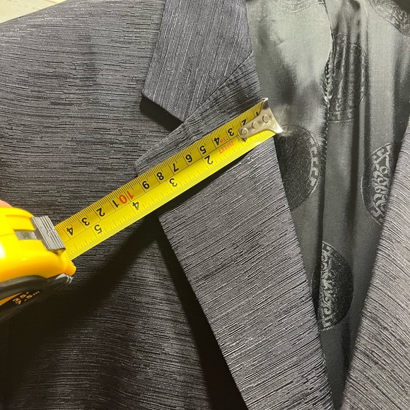 Authentic Vintage Versace Classic V2 3 button Silk blazer mens 50R Italy - Picture 5 of 11